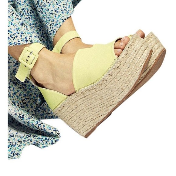 Free People Shoes - NEW Free People Coastal Platform Espadrille Sandal